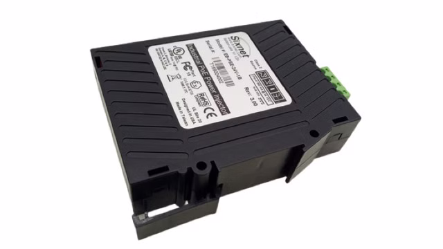 Sixnet EB-PSE-24V-1B PoE Power Injector 24VDC Ethernet
