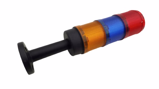 Siemens 8WD4400-0AA Signalsäule Warnleuchte Rot Blau Gelb