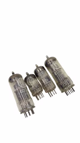 4x Valvo ECC40 EB91 Radio TV Verstärkerröhre Elektronenröhre