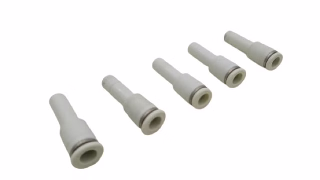 5x Rexroth 2121710080 Steckverbinder Reduzierung Ø10-Ø8