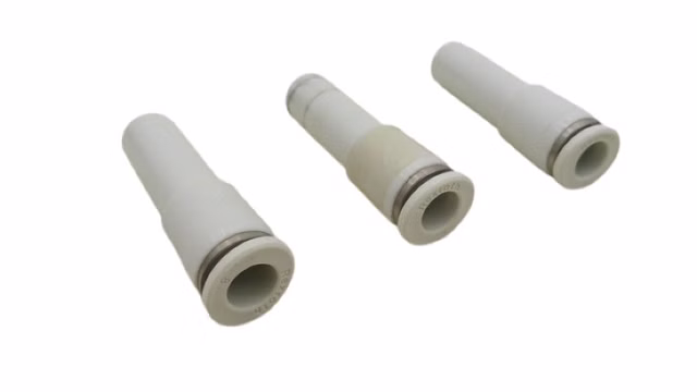 3x Rexroth 2121712080 Reduzierverbinder Ø12 auf Ø8 Pneumatik