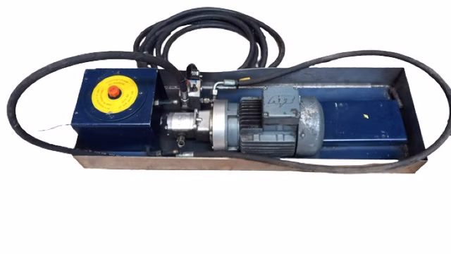 ATB AF 90L/4B-11 Drehstrommotor HSVQR08 Hydraulikpumpe Industrie