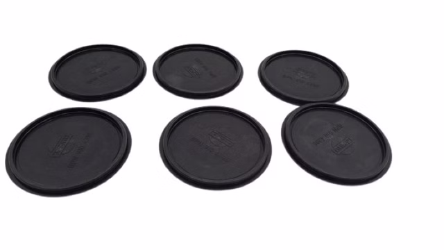 6x KAPSTO GPN 910 4395 X80 Schutzkappen Kunststoff