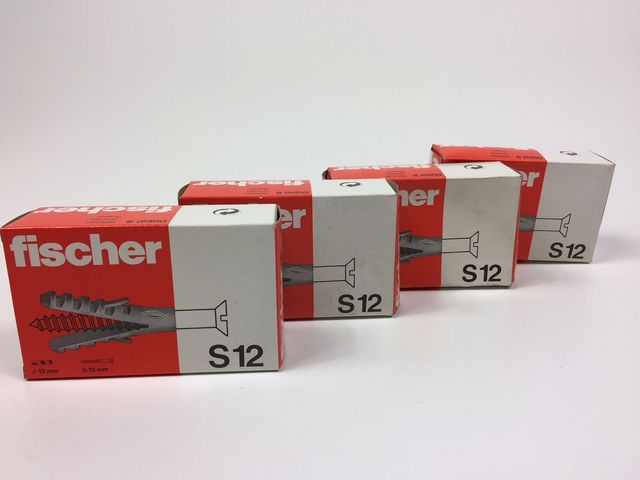 4x 25 Fischer S12 Nylondübel Dübel 50112 Befestigung 8-10mm