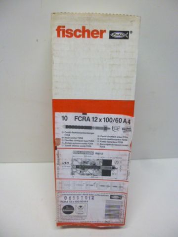 23x Fischer FCRA 12x100/60 A4 Combi-Reaktionsankerstangen Reaktionsankerstangen