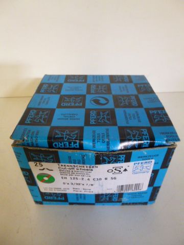 25x Pferd EH 125-2,4 C30 R SG Trennscheibe Flexscheibe 61620222 Stein 125x2,4 mm