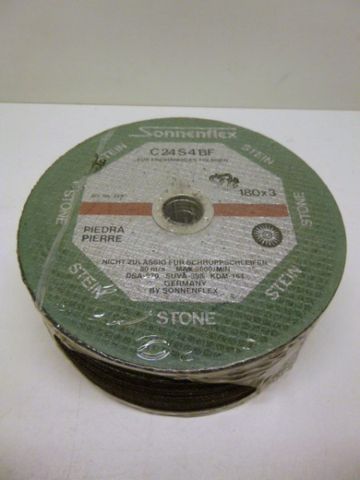 25x Sonnenflex C24S4BF Trennscheibe Flexscheibe Stein 180mm 180x3 mm 8600/min
