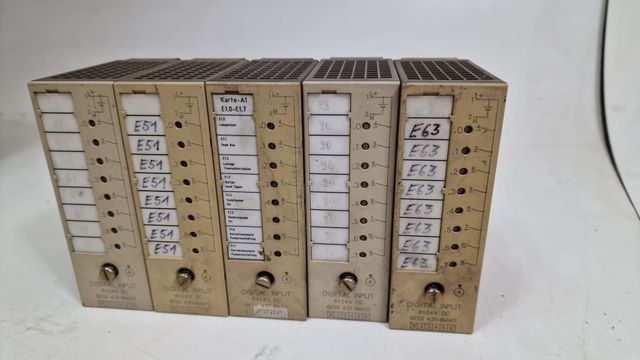 5x Siemens Simatic S5 6ES5 431-8MA11 6ES5431-8MA11 6ES54431MA11 Digital Output