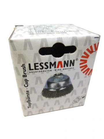 LESSMANN Topfbürste Drahtbürste M14 max.UPM 12.000
