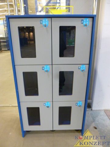 Wertfachschrank mit Sichtfenster Schließfach Wertschließfach Spind
