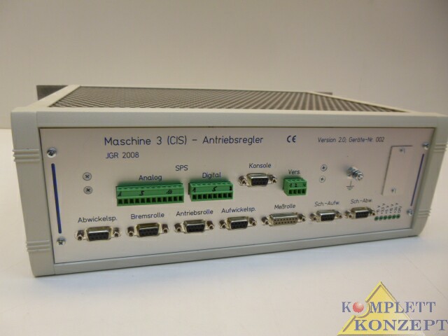 CIS JGR 2008 Antriebsregler