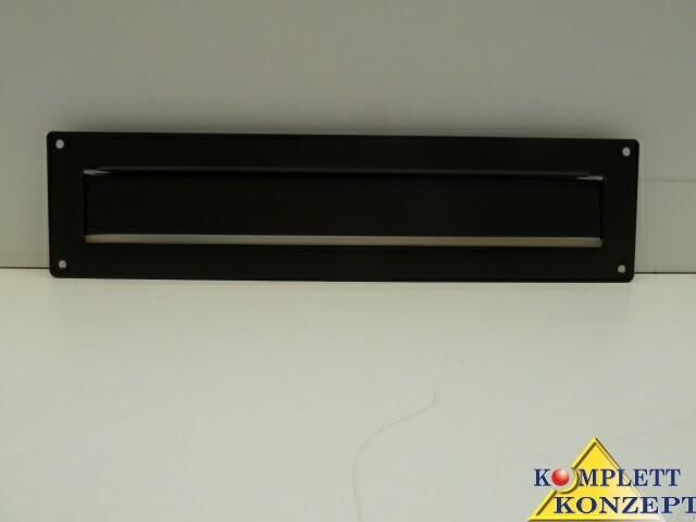 Briefkasten Burgwächter Aussen Einwurfblende Porta 797 braun