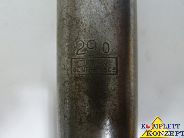 Reibahle Titan 29.0 HSS Günther + Co