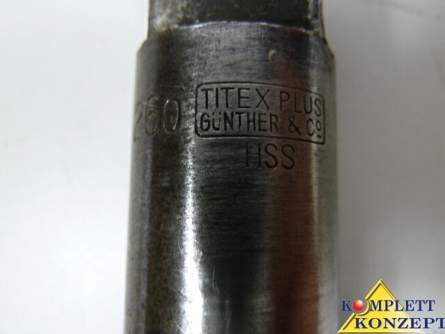 Reibahle Titan 26,0 mm Titex Plus Günther + Co HSS
