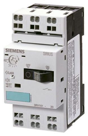 2x Siemens 3RV1011-0FA20 Leistungsschalter Motorschutz  3RV 1011-0FA20
