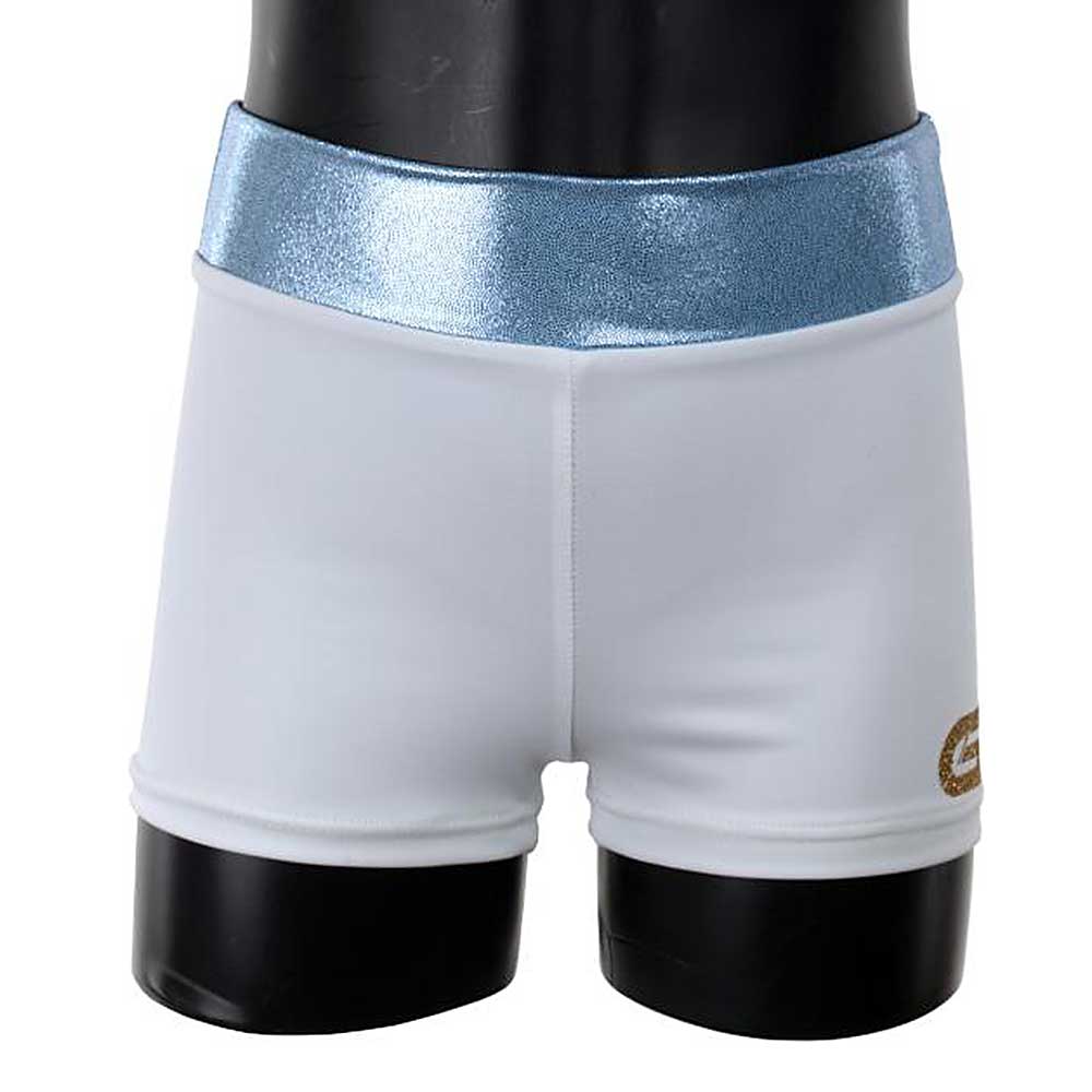 GETTYSPORTS Panty / Hipsters mit Kontraststreifen (white/skyblue