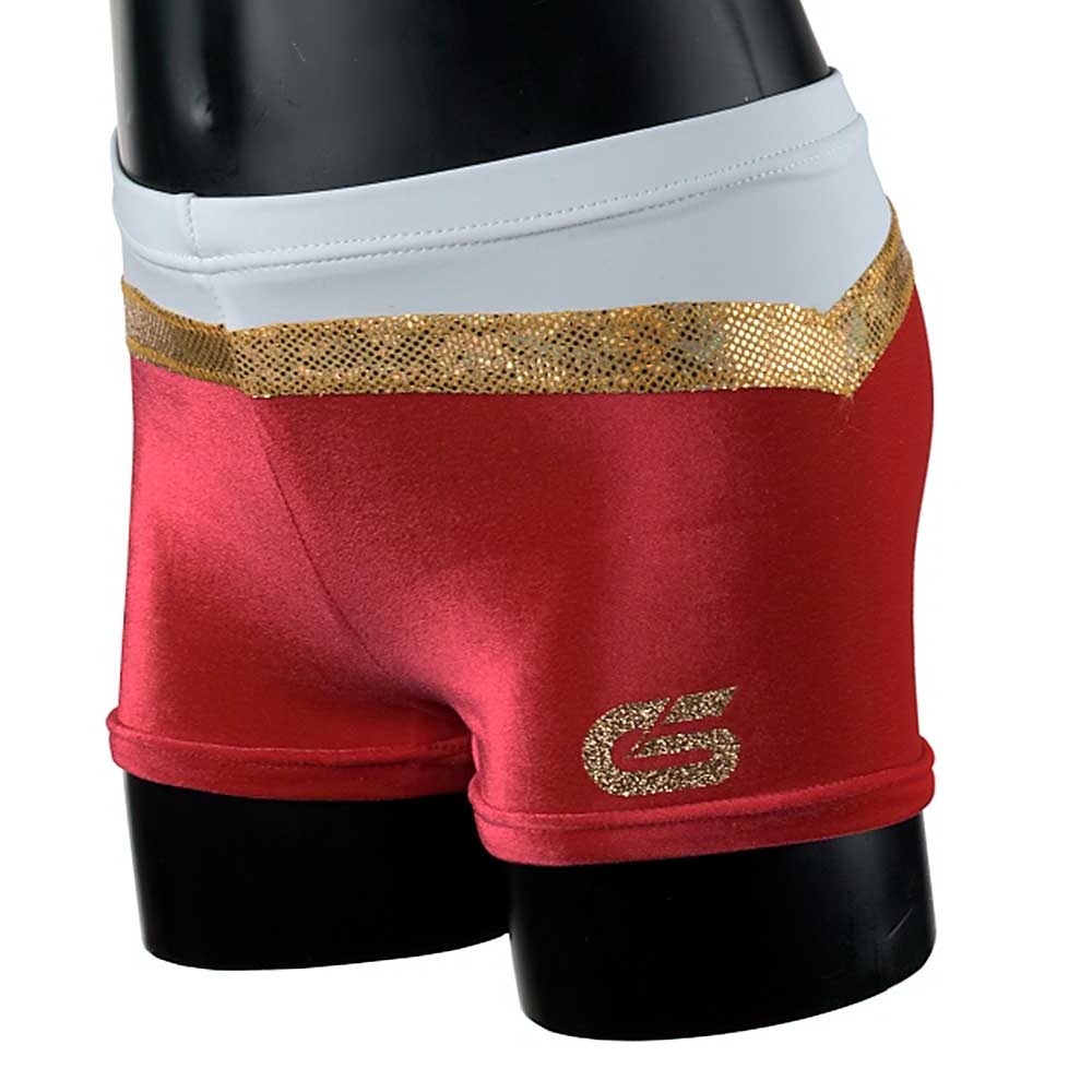 GETTYSPORTS Panty / Hipsters 'Lena' (red/white/gold)