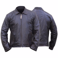 Front & Rear view of polyester  Leather jacket in brown, made from the Lamb Nappa leather. Designed by German Wear, this premium leather jacket offers exceptional comfort and style. Free next-business-day delivery and returns worldwide.