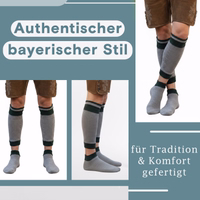 4th-1324-ANG255-grau-gruen-Combi3-Trachten-bayerische-Loferl-Socken--Oktoberfest-Loferl-Socken--Loferl-Socken-mit-Zopfmuster--2-teiliges-Loferl-Socken-Set--Graue-und-gruene-Loferl-Socken--.jpg