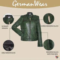 Steigern Sie Ihren Stil mit unserem Damen-Blazer aus Lammnappa-Leder. Aus echtem Leder gefertigt, bietet er Eleganz und Komfort zugleich – ideal für jeden Anlass. Bestellen Sie jetzt und genießen Sie KOSTENLOSE Lieferung am nächsten Werktag!