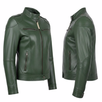 Entdecken Sie die Eleganz unserer hochwertigen grünen Damen-Lederjacke. Entwickelt für Komfort und Langlebigkeit, ist sie perfekt für stilvollen Alltag. Genießen Sie kostenlose weltweite Rücksendungen & Lieferung am nächsten Werktag bei Bestellung jetzt.