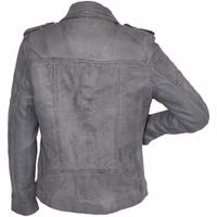 Ladies leather blazer leather jacket blazer genuine leather jacket lamb nappa leather. Very soft material that offers high wearing comfort a great design, which makes the jacket also suitable for everyday wear. in Stock. FREE next business day delivery