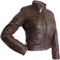 Discover unparalleled comfort with our Premium Ladies Lamb Nappa Leather Jacket. Crafted from the finest lamb nappa leather, it combines luxurious softness with a chic design. Enjoy free next-business-day delivery and global returns.