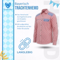 2rd-1580-GW1243-Red-Bayerisches-Trachtenhemd--rot-kariertes-Trachtenhemd--bayerisches-Festhemd-fuer-Herren--authentische-deutsche-Trachtenmode--Trachtenhemd-mit-aufgerollten-aermeln--tradi.jpg