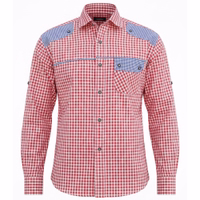 Front-View-1580-GW1243-Red-Bayerisches-Trachtenhemd--rot-kariertes-Trachtenhemd--bayerisches-Festhemd-fuer-Herren--authentische-deutsche-Trachtenmode--Trachtenhemd-mit-aufgerollten-aermeln.jpg