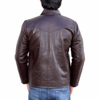 Stay Fashionable with a Nappa Brown Leather Fashion Jacket. High-quality lamb-nappa leather, soft and comfortable with practical pockets. Designed by German Wear. Free next business-day delivery and worldwide returns.