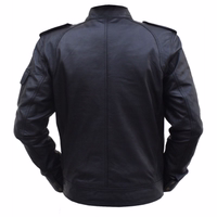 Leather jacket lamb Nappa-leather Black. Made of finest Lamb-Nappa-leather Stay stylish & Fashionable with Nappa-Leather Fashion Jacket in black. High-quality lamb-nappa leather, soft and comfortable with practical pockets. Designed by German Wear. Free next business-day delivery and worldwide returns.