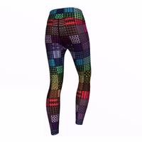 Ladies' Fitness Leggings – Premium Workout & Fashion Leggings with High-Performance Fabric – Comfortable Dance & Sport Leggings Made from 85% Polyester, 15% Elastane for Flexibility & Durability