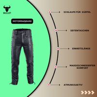BULLDT-Infographics-Text-172108006-BLD861-Black-Lederhosen--Lederjeans--Bikerjeans--BULLDT-Lederhosen--100--Anilinleder--schwarze-Farbe--seitliche-Schnuerung--Naturleder--Motorradhose.jpg