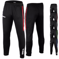 Front and Back view of OMKA Optima Men's Wine Red Training Sport Pant showing breathable double-layer fabric, pull-on closure, and long length for gym or casual use. Buy online.