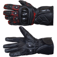 Front- und Rückansicht der roten/schwarzen Motorradhandschuhe Gw402G & Leder-Bikerhandschuhe, in kräftigen Farben. Aus hochwertigem Rindsleder gefertigt. Jetzt mit kostenloser Lieferung am nächsten Werktag bestellen.