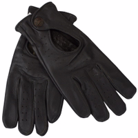 Stay stylish &comfortable with Women's Driving Gloves. Made from sheepskin nappa leather, these gloves feature perforated fingers, a push-button closure, and a classic retro form. Designed by German Wear. In stock, Free next-day delivery.