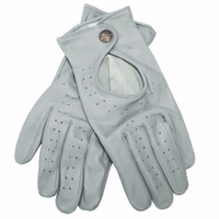 Bleiben Sie stilvoll und komfortabel mit den Damen-Fahrhandschuhen. Hergestellt aus Lamm-Nappaleder, mit perforierten Fingern, Druckknopfverschluss und klassischer Retro-Form. Entworfen von German Wear. Auf Lager, kostenlose Lieferung am nächsten Werktag.