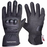 Front & rear view of Ultimate Comfort Crafted from soft textile and leather, these gloves feature Thinsulate fibers for superior comfort. The sweat-absorbing material ensures your hands stay dry during rides. Enjoy free next-business-day delivery.