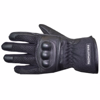 Ultimate Motorcycle gloves offer Protection and Style The knuckle padding on the outside provides extra protection, while the sleek black design adds a touch of style. Ideal for bikers who value both safety and aesthetics.