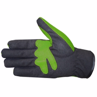 Discover the ideal blend of safety and comfort with Motocross Motorbike Biker Gloves. Made from textile and leather, these Green gloves feature knuckle bedding and adjustable wrist straps. Free next-day delivery.