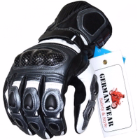 Ride in confidence with these Red Motorbike Leather Gloves. Lined with soft fleece, they deliver warmth and comfort during chilly rides. Designed for the modern biker, they combine flexibility with robust protection, making every journey safe and enjoyable