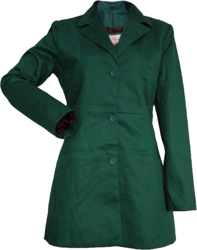 Germanwear Damen Mantel Trenchcoat Aus Baumwolle In Der 6x Farben Ebay