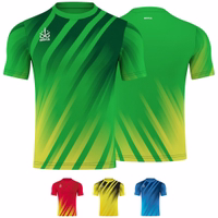 Front and Back view of OMKA Team Sport Soccer Yellow Jersey crafted with breathable double layered micro polyester and classic round neck for lasting comfort and durability buy online today