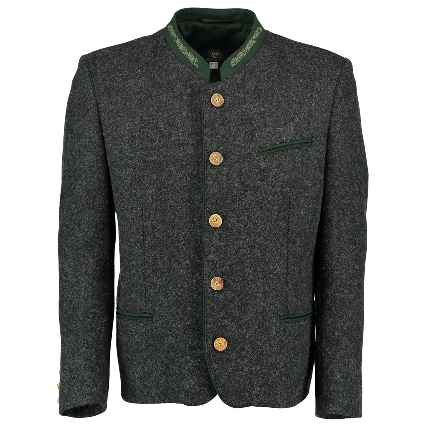 Trachten Jacket trachtenjanker Trachten Janker of Wool Anthracite