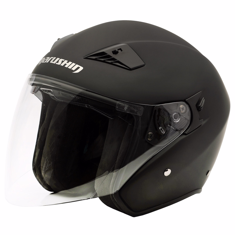 Marushin M-610 Motorrad Helm Jethelm Sonnenblende sportliche Tourenfahrer