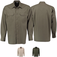 Vorder- und Rückansicht Trachten-Jagdhemd mit grünem Karomuster Weiches Baumwollgewebe, atmungsaktiv und bequem Outdoor-Hemd mit Knöpfen, Knopfmanschetten und Kent-Kragen Ideal für Lederhosen-Outfits Jetzt kaufen