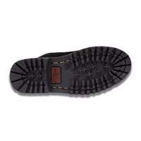 Bavarian Leather Haferl Shoes for Children – Handmade with Finest Cowhide & 100% Suede Leather, Durable Rubber Sole, Elegant Black German Wear, Premium Quality & Craftsmanship.