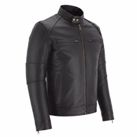 Herren Lederjacke Dunkelbraun Entdecken Sie unsere Premium Herren Lederjacke in Dunkelbraun, gefertigt mit exquisiten Details. Mit stilvollem Frontreißverschluss und praktischen Taschen aus feinstem Lammnappa für höchsten Komfort und Luxus.