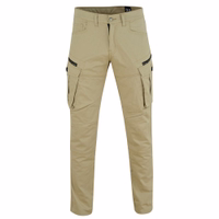 Front view of men's motorcycle jeans designed for both safety and style. These protective jeans not only enhance your safety on the road but also offer unmatched comfort, thanks to their meticulously designed fabric and construction.