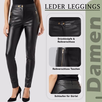 3rd-image-1721086407-Trend450T-Damen-Lederhose--Lederleggings-mit-Elasthan--Lammnappalederhose--Echtes-Lederhosen--Schwarze-braune-Lederhosen-fuer-Damen--Echte-Lederhosen-fuer-Damen-.jpg